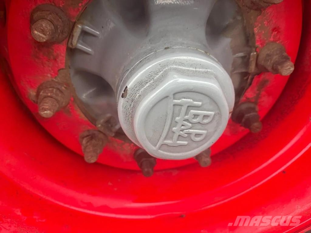 Kel-Berg E48B4 4 AXLE - BPW - LAST AXLE STEERING Vlakke laadvloeren