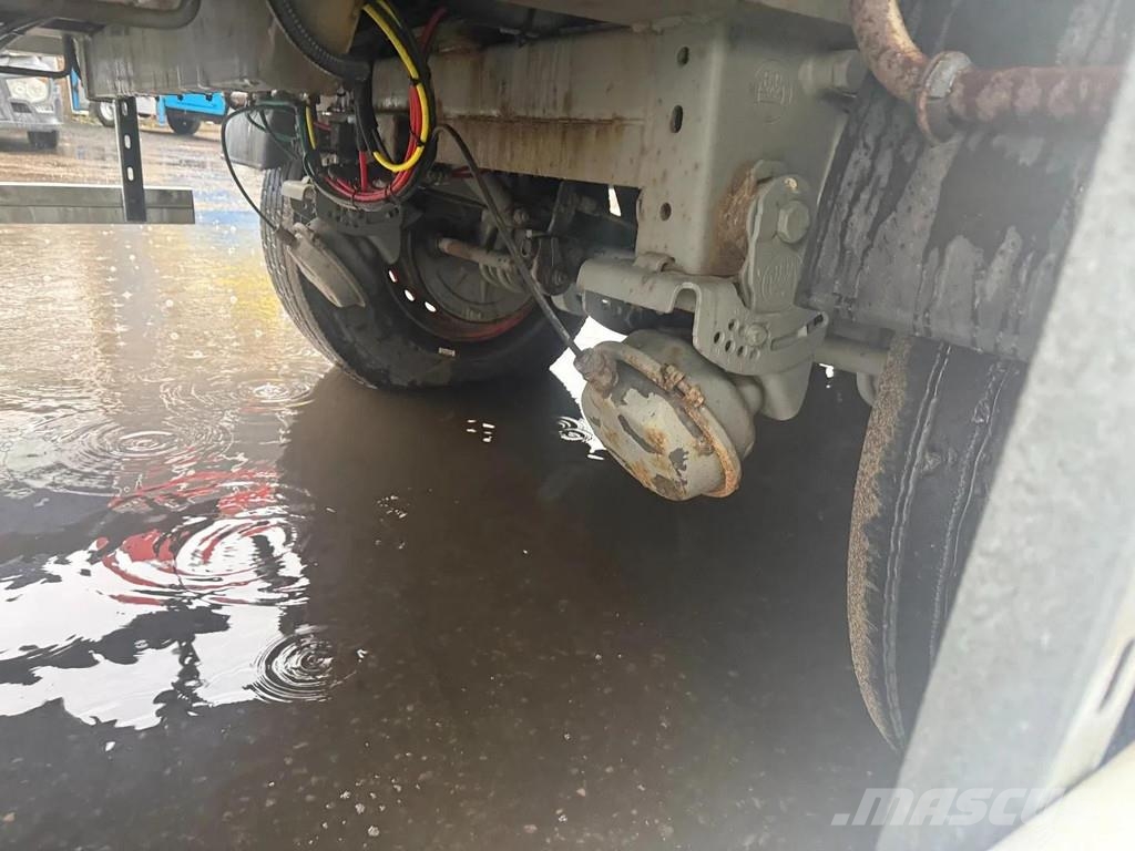 Kel-Berg E48B4 4 AXLE - BPW - LAST AXLE STEERING Vlakke laadvloeren