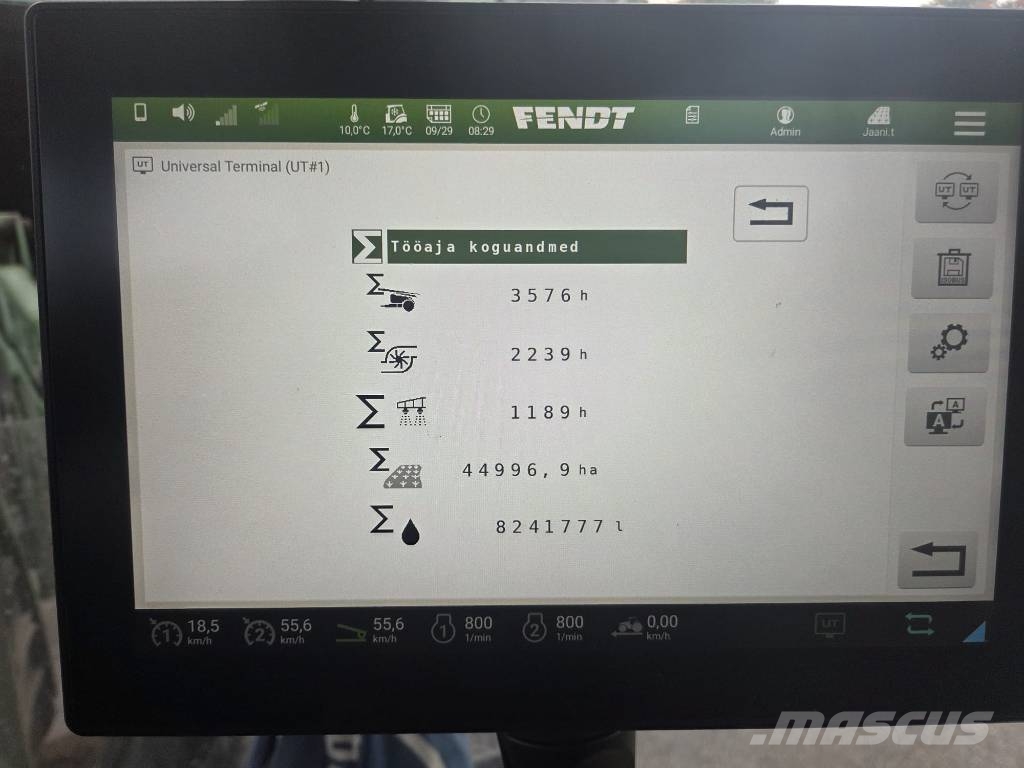 Fendt Rogator 366 牽引型スプレイヤー