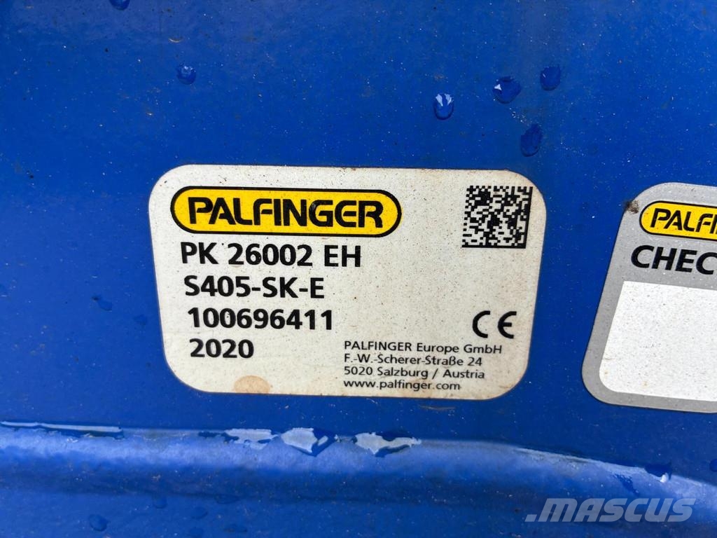 Palfinger PK 26002 EH CRANE + JIB PJ060 Laadkranen