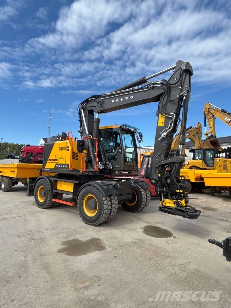 Volvo EWR170 Uthyres/For Rental Ekskavatori uz riteņiem