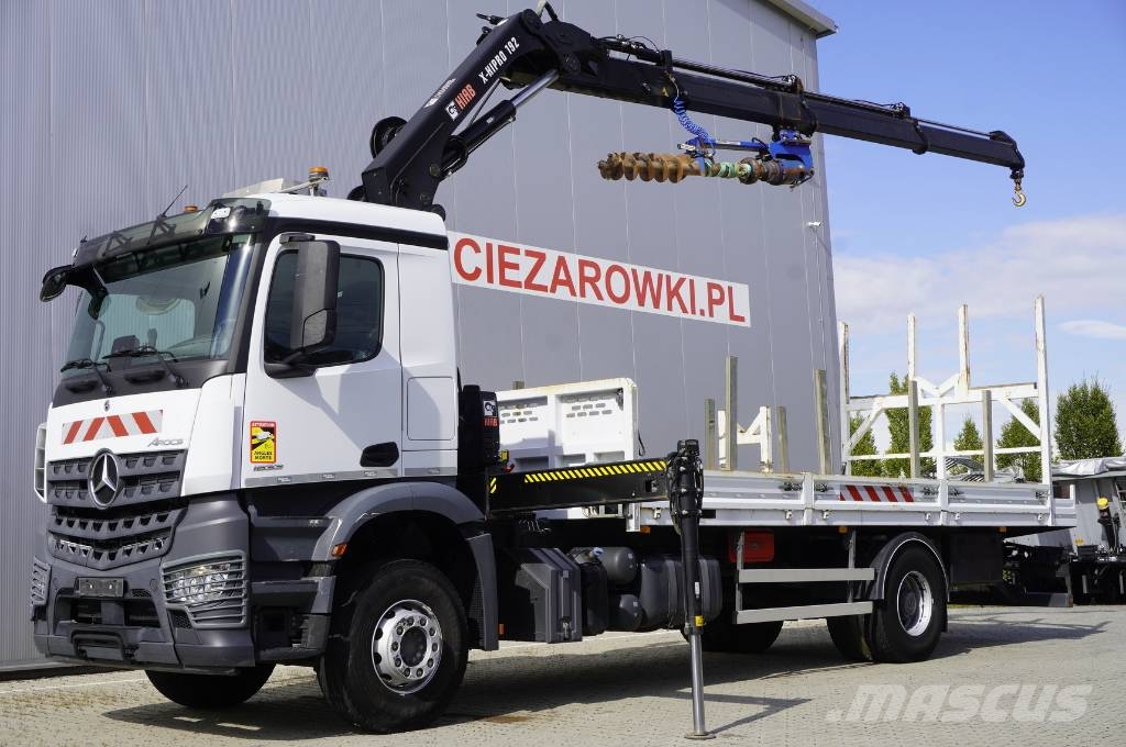 Mercedes-Benz Arocs 1833 4x2 / 50 tho. km! / HIAB X-HIPRO 192 ES Kamioni sa kranom