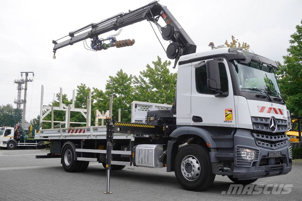 Mercedes-Benz Arocs 1833 4x2 / 50 tho. km! / HIAB X-HIPRO 192 ES Kamioni sa kranom