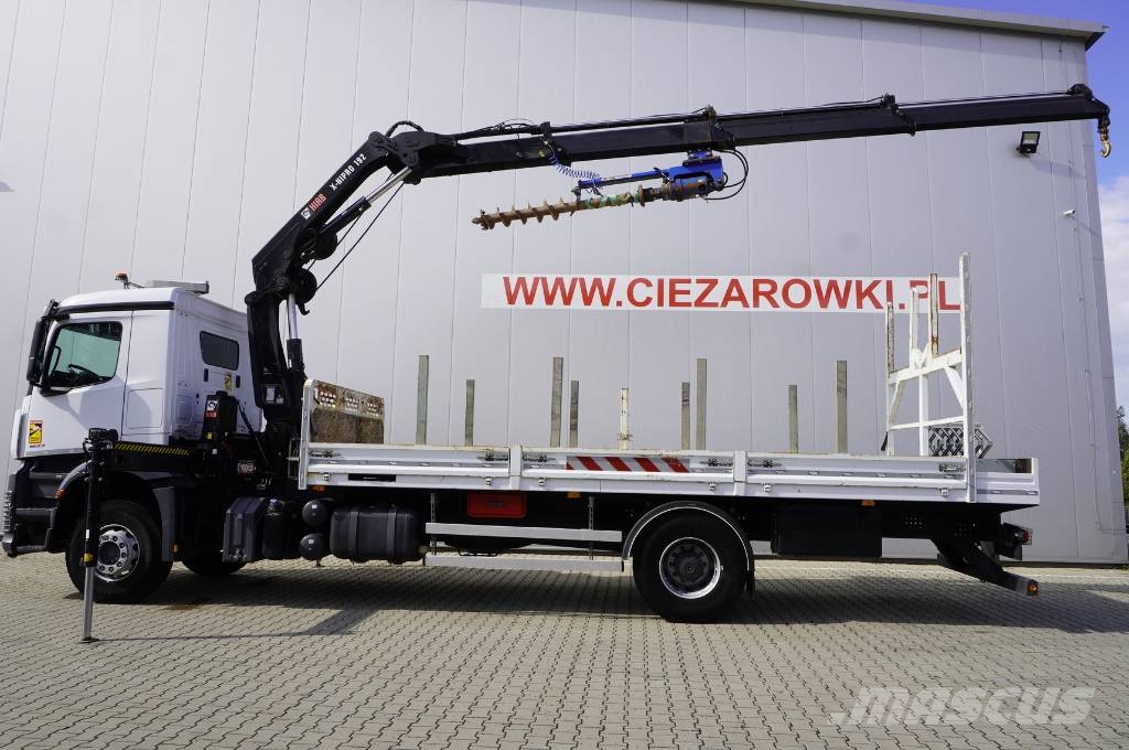 Mercedes-Benz Arocs 1833 4x2 / 50 tho. km! / HIAB X-HIPRO 192 ES Kamioni sa kranom