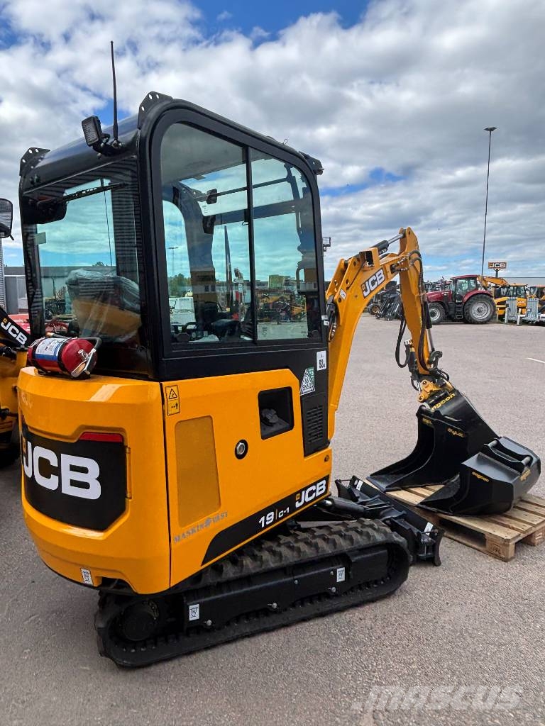 JCB 19 C-1 Mini ekskavatörler, 7 tona dek