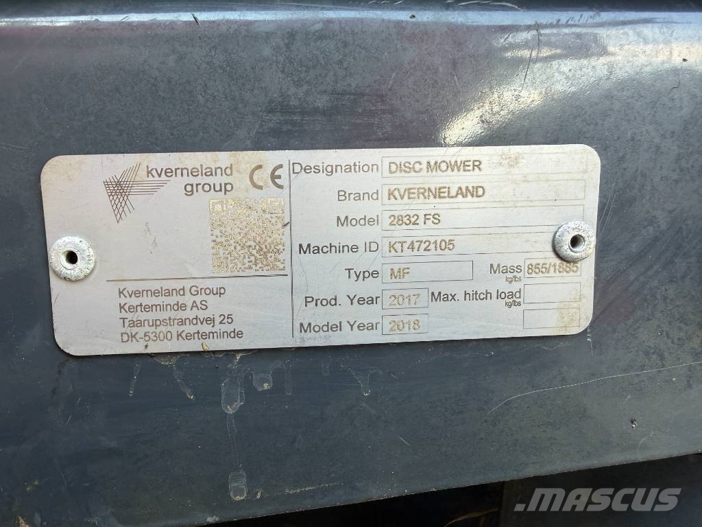 Kverneland 2832FS Kosilice