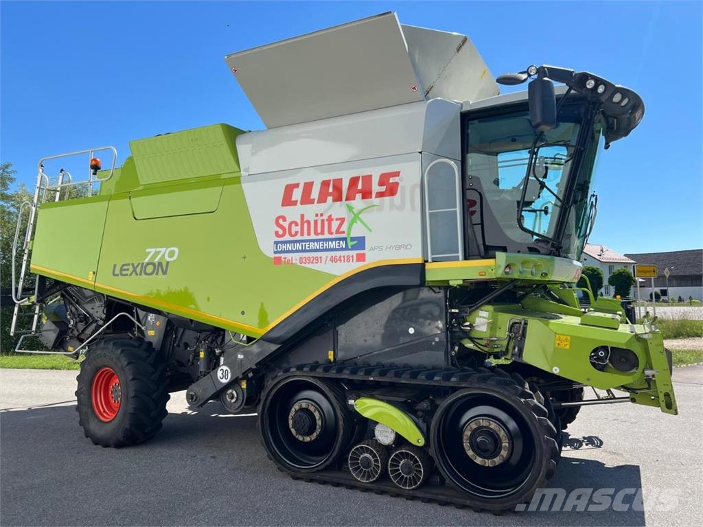 CLAAS Lexion 770 TT, Ketten NEU, ohne AdBlue, mit SW V10 Mietitrebbiatrici