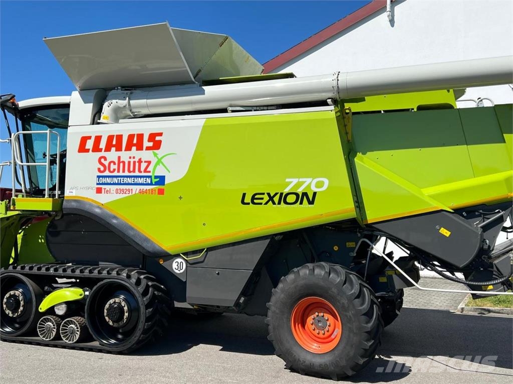 CLAAS Lexion 770 TT, Ketten NEU, ohne AdBlue, mit SW V10 Mietitrebbiatrici