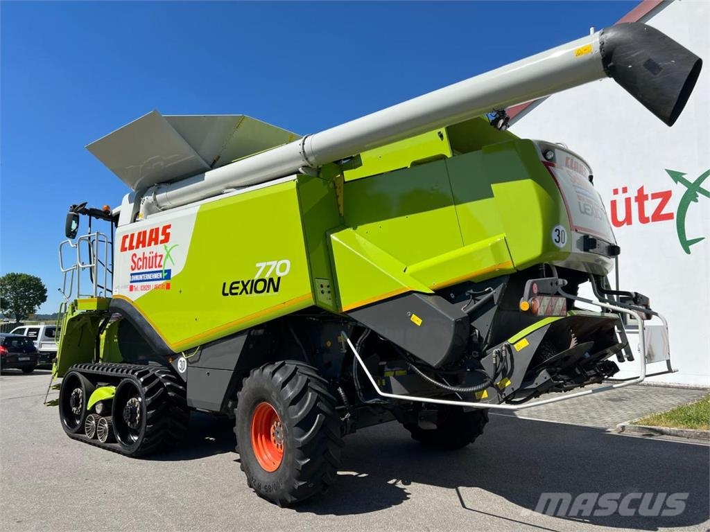 CLAAS Lexion 770 TT, Ketten NEU, ohne AdBlue, mit SW V10 Mietitrebbiatrici