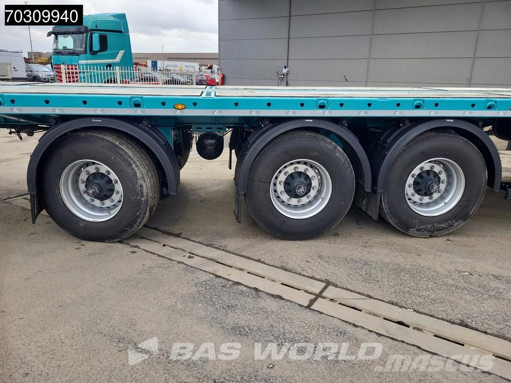 Langendorf SAP-V-30 Smart NEW Extendable 600cm Steering Axle Flatbed çekiciler
