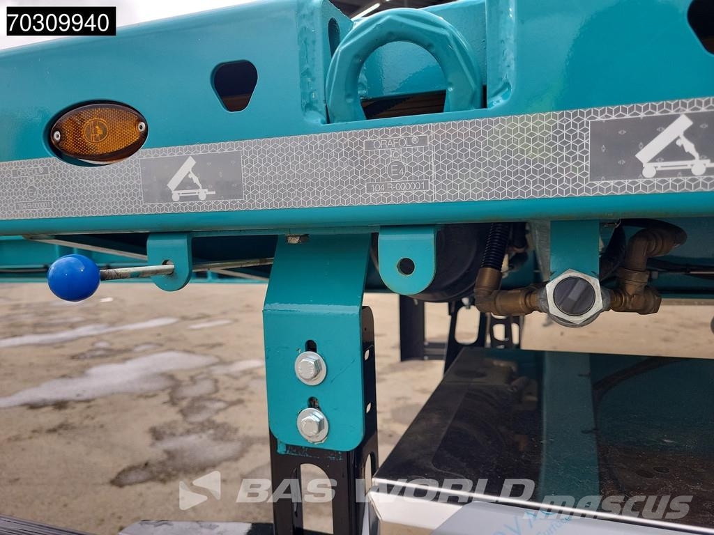 Langendorf SAP-V-30 Smart NEW Extendable 600cm Steering Axle Flatbed çekiciler