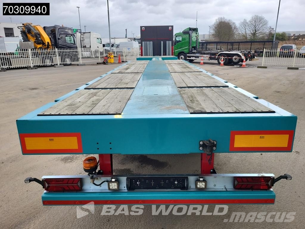 Langendorf SAP-V-30 Smart NEW Extendable 600cm Steering Axle Flatbed çekiciler