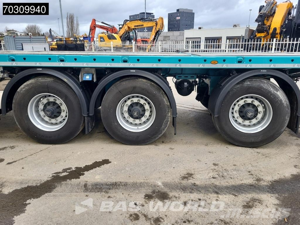 Langendorf SAP-V-30 Smart NEW Extendable 600cm Steering Axle Flatbed çekiciler