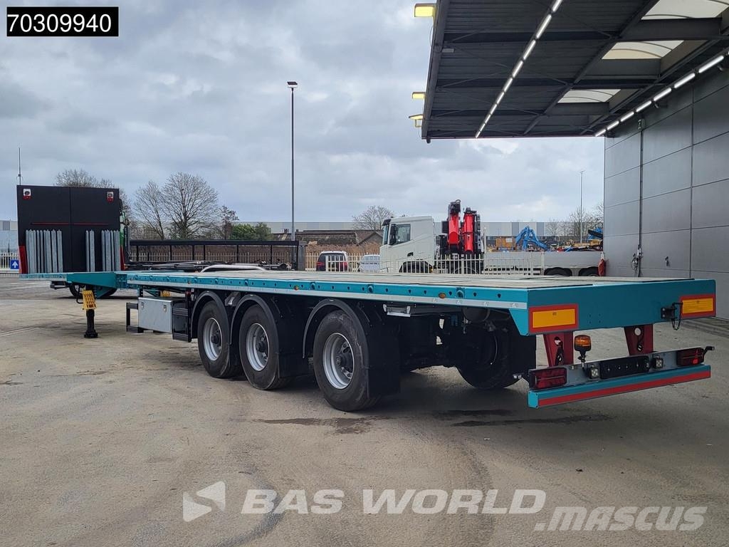 Langendorf SAP-V-30 Smart NEW Extendable 600cm Steering Axle Flatbed çekiciler