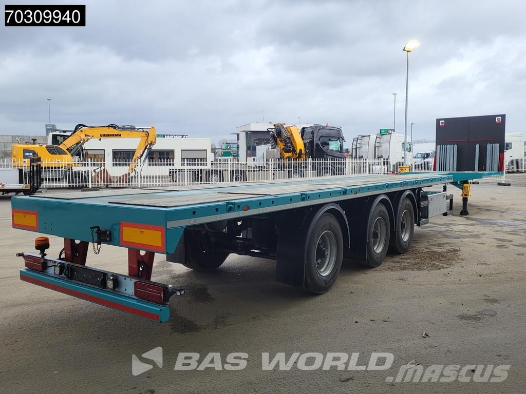 Langendorf SAP-V-30 Smart NEW Extendable 600cm Steering Axle Flatbed çekiciler