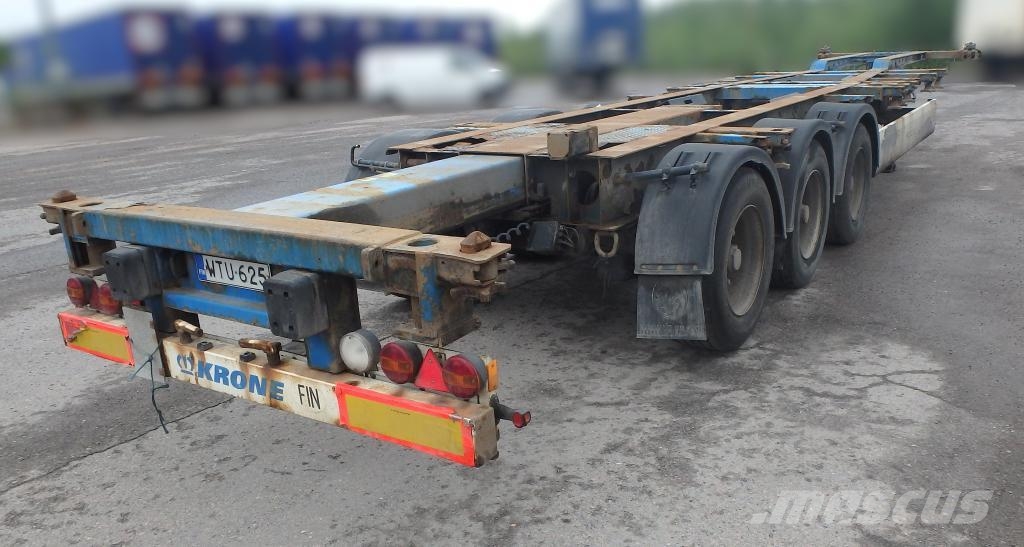 Krone Trailer Chassis Gooseneck 2x 20', 30', 40' and 45' Auflieger-Wechselfahrgestell