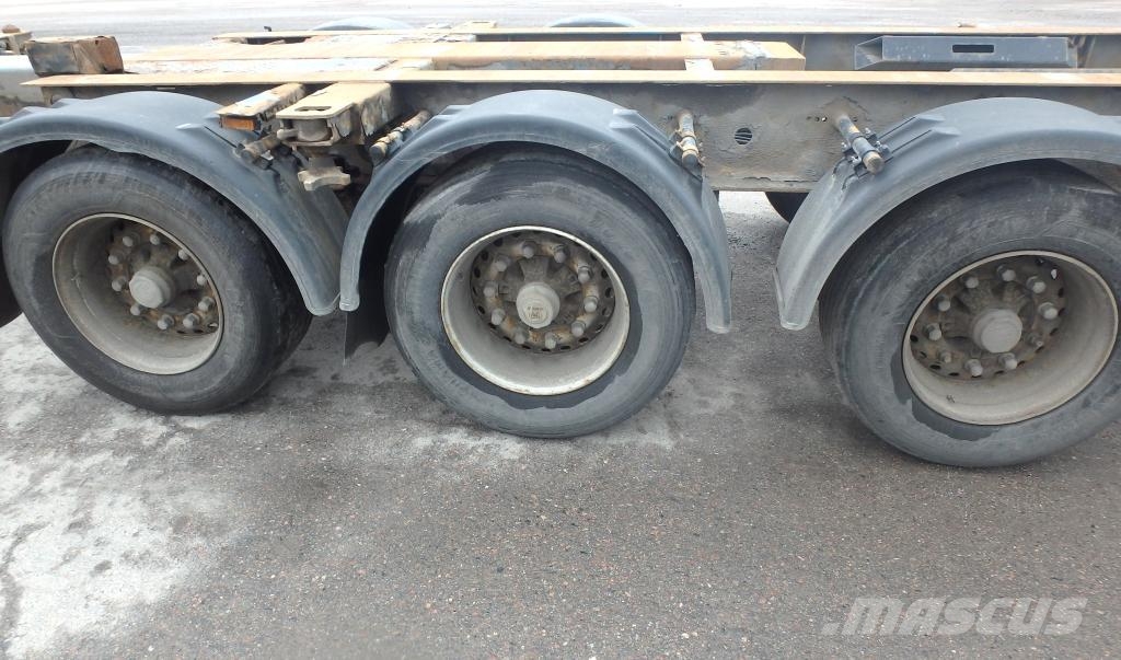Krone Trailer Chassis Gooseneck 2x 20', 30', 40' and 45' Auflieger-Wechselfahrgestell