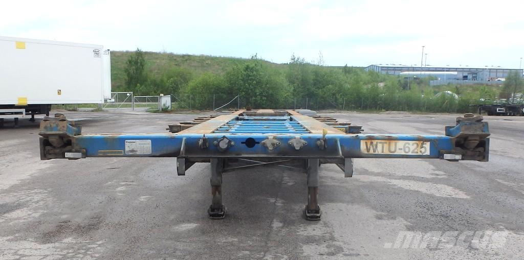 Krone Trailer Chassis Gooseneck 2x 20', 30', 40' and 45' Auflieger-Wechselfahrgestell