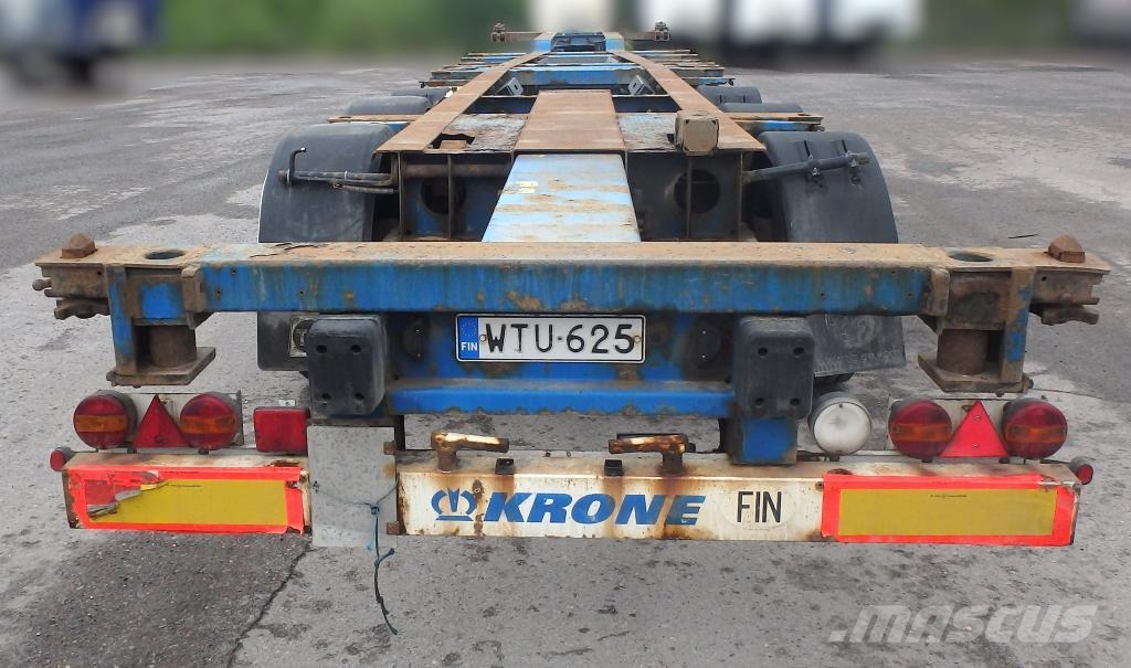 Krone Trailer Chassis Gooseneck 2x 20', 30', 40' and 45' Auflieger-Wechselfahrgestell