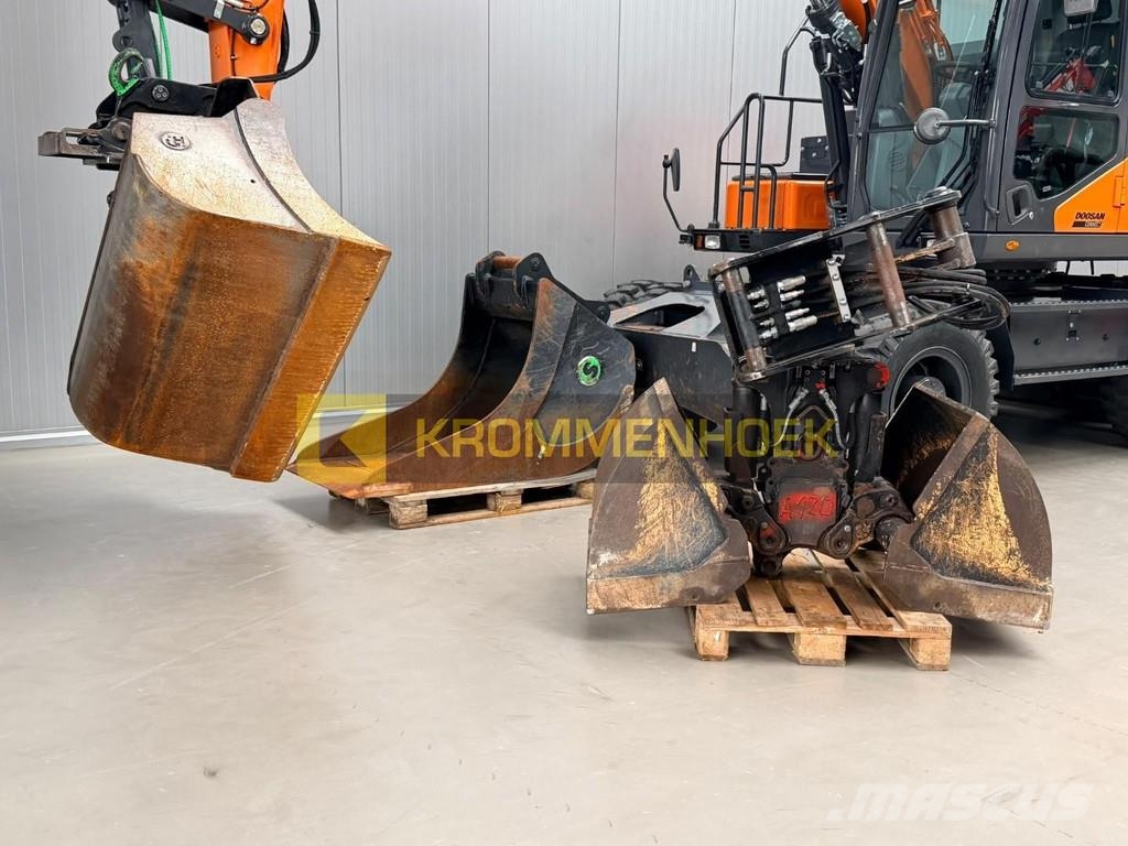 Doosan DX 140 W-7 Bagri na kolesih
