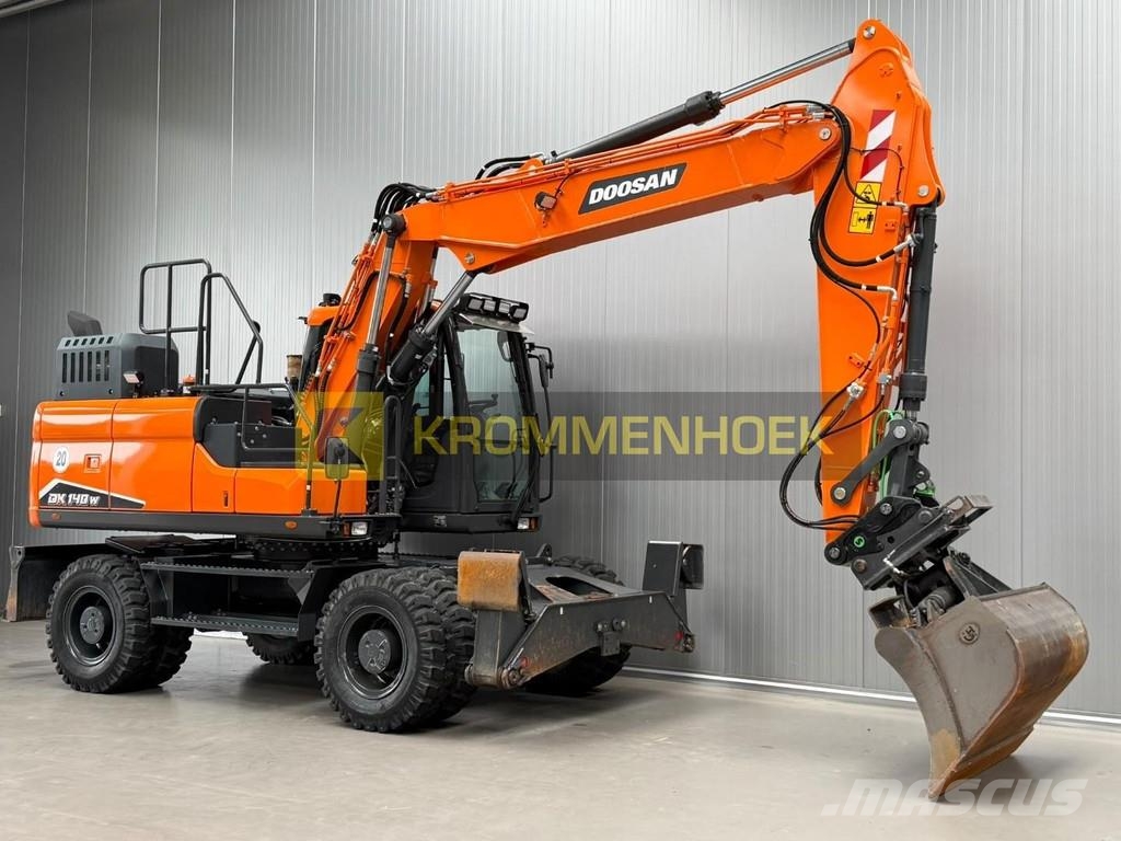Doosan DX 140 W-7 Bagri na kolesih