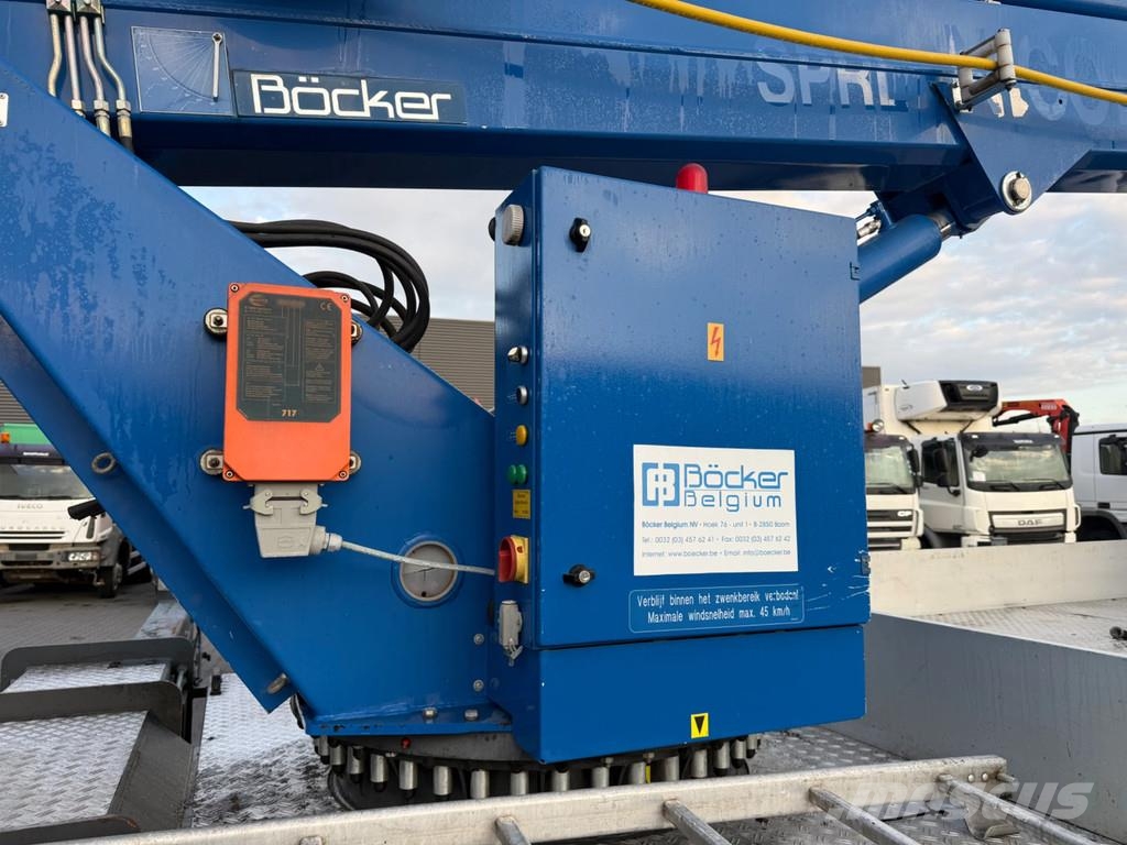MAN TGL 8.180 4x2 + Böcker AK 32/1500 Autokraan – 32 m Polovne dizalice za sve terene