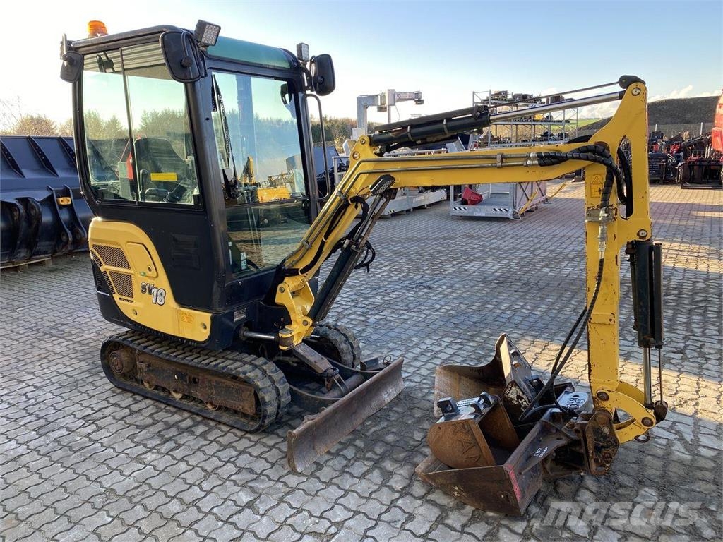 Yanmar SV18 حفارات بعجل