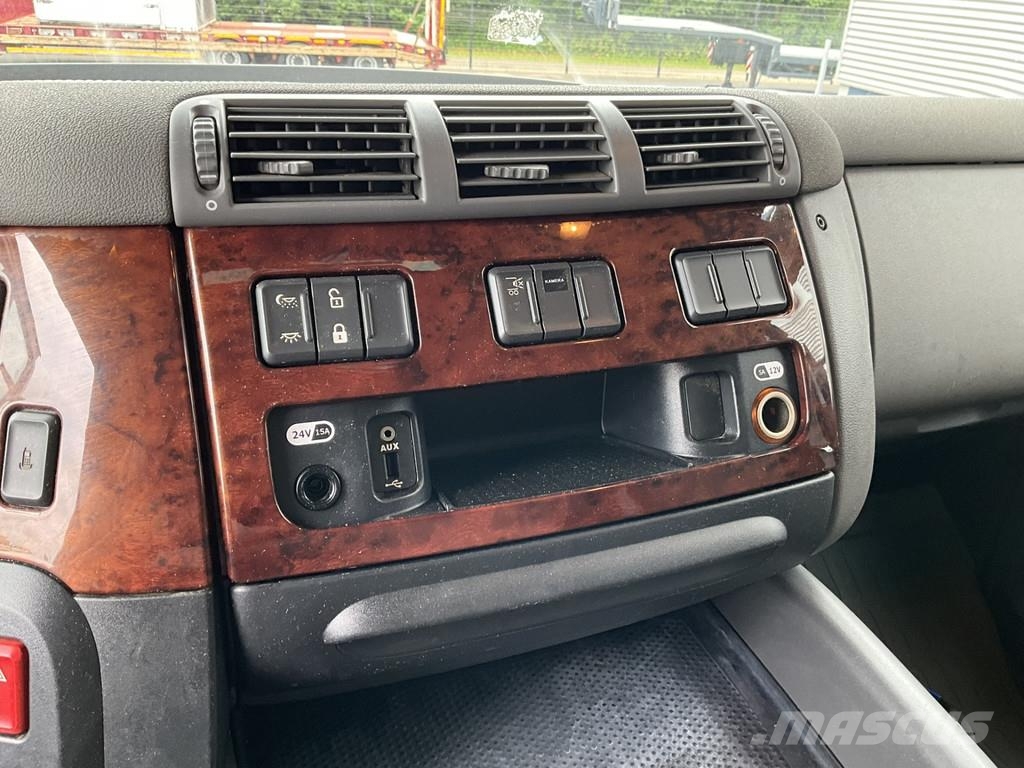 DAF FAX CF 480 Kipper met HMF 21 Tonmeter laadkraan Savivarčių priekabų vilkikai