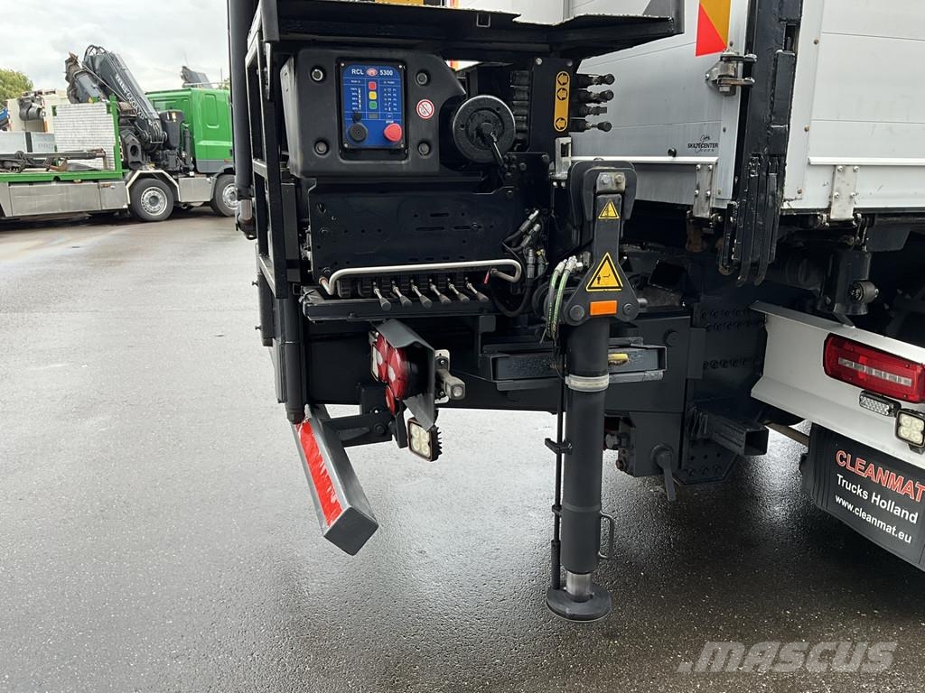 DAF FAX CF 480 Kipper met HMF 21 Tonmeter laadkraan Savivarčių priekabų vilkikai