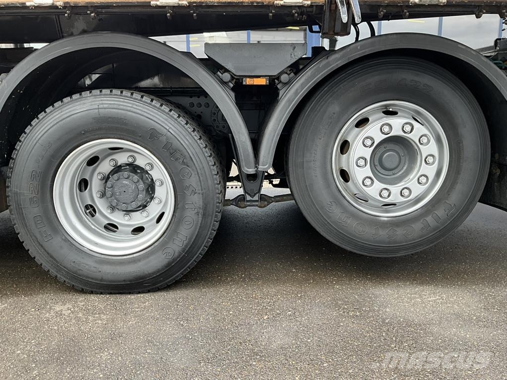 DAF FAX CF 480 Kipper met HMF 21 Tonmeter laadkraan Savivarčių priekabų vilkikai