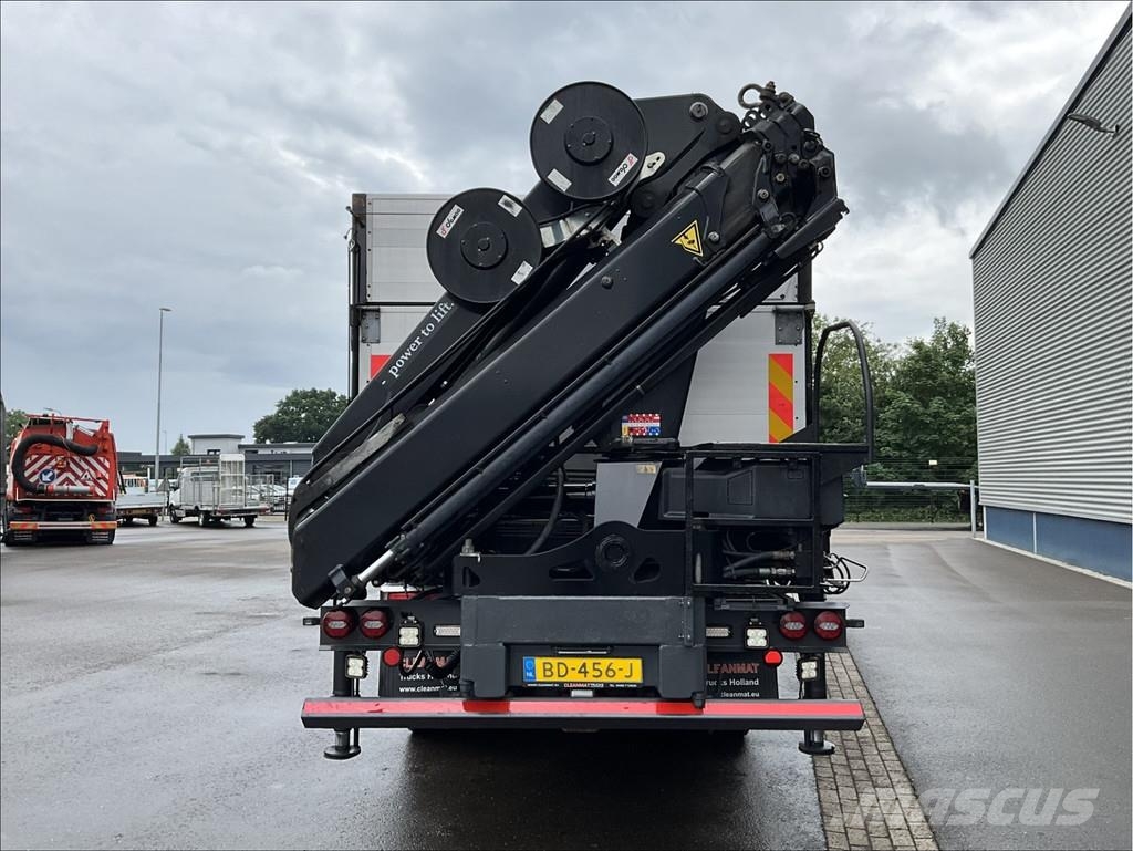 DAF FAX CF 480 Kipper met HMF 21 Tonmeter laadkraan Savivarčių priekabų vilkikai
