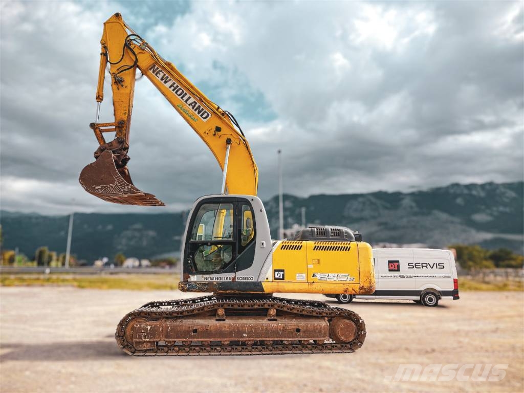New Holland E 245 B Escavadeiras de esteiras