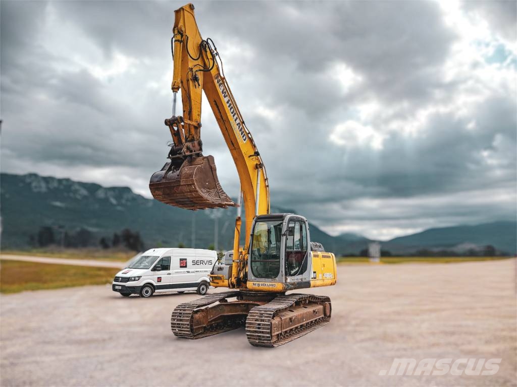 New Holland E 245 B Escavadeiras de esteiras