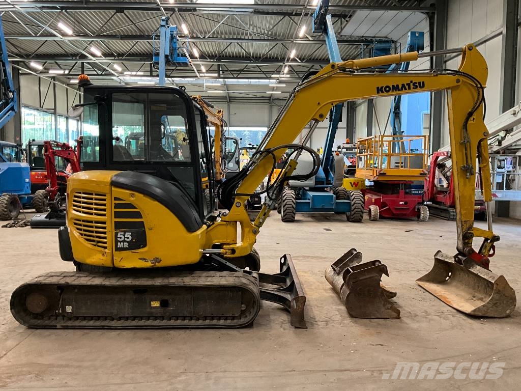 Komatsu PC 55 MR-3 Mini kotrók < 7t