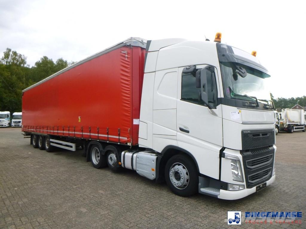 Volvo + Krone FH 460 6x2 Euro 6 + Curtain side trailer S Trekkvogner