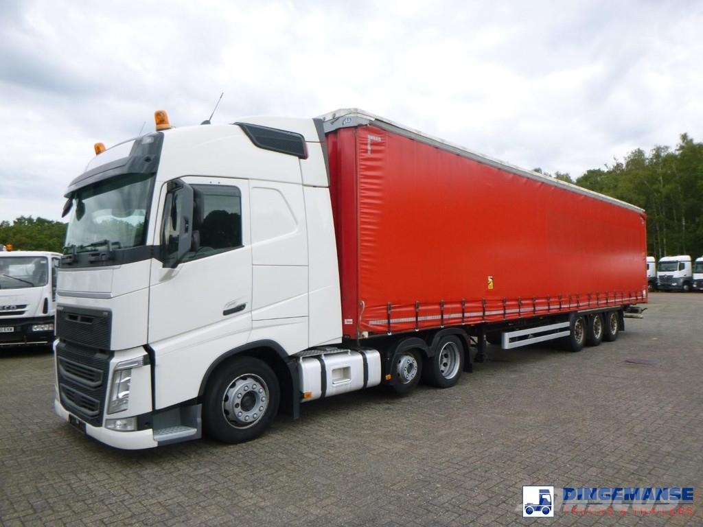 Volvo + Krone FH 460 6x2 Euro 6 + Curtain side trailer S Trekkvogner