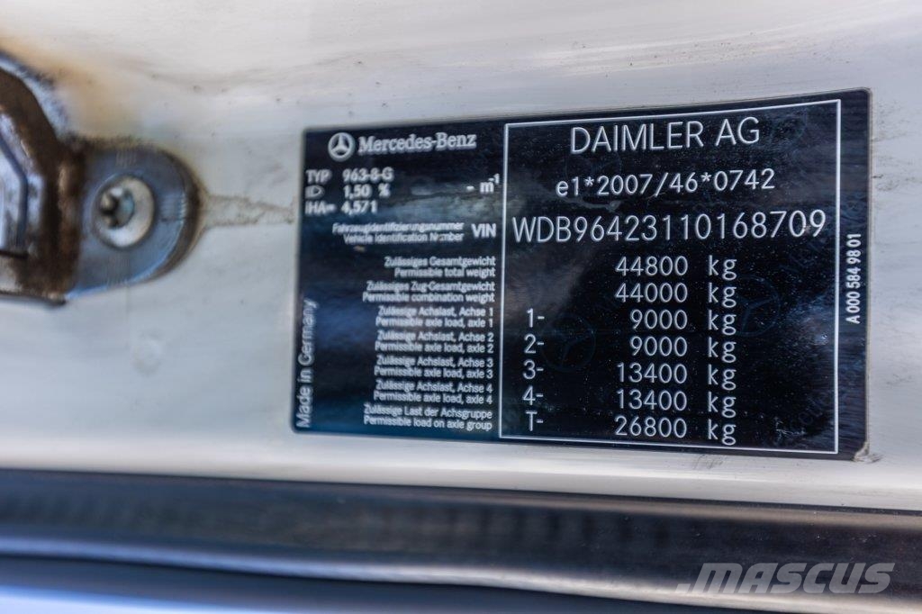 Mercedes-Benz AROCS 4543 K - PK 26002 EH/5xhydr. Самоскиди