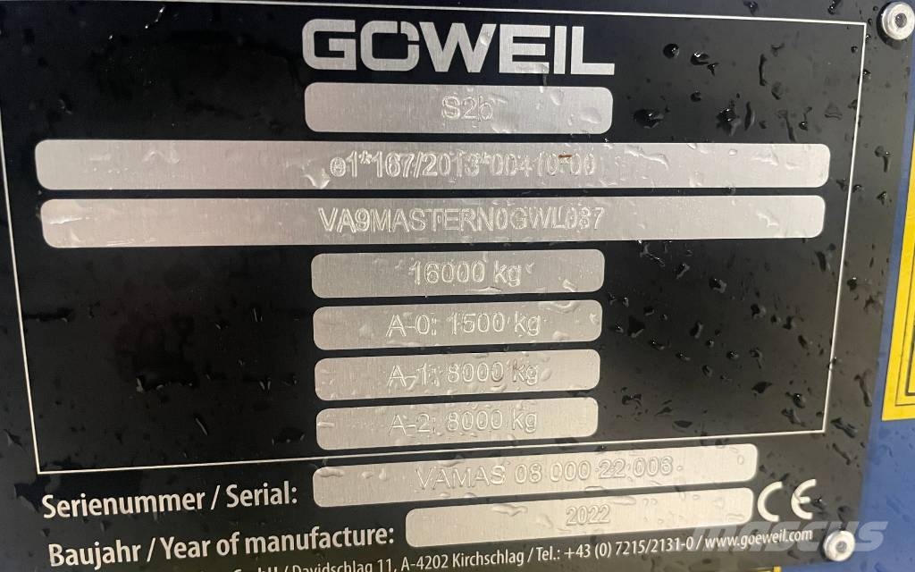 Goweil Vario-Master Prese/balirke za rolo bale