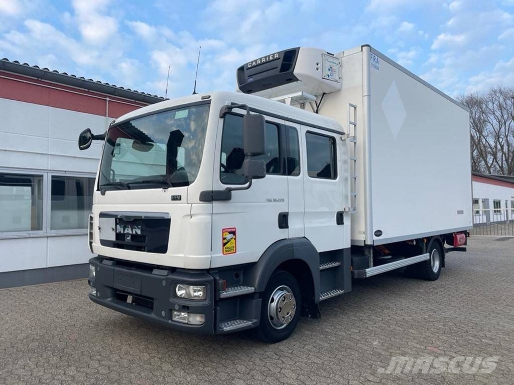 MAN TGL 10.220 Doka Tiefkühlkoffer Ladebordwand 1.5t Camiões caixa temperatura controlada