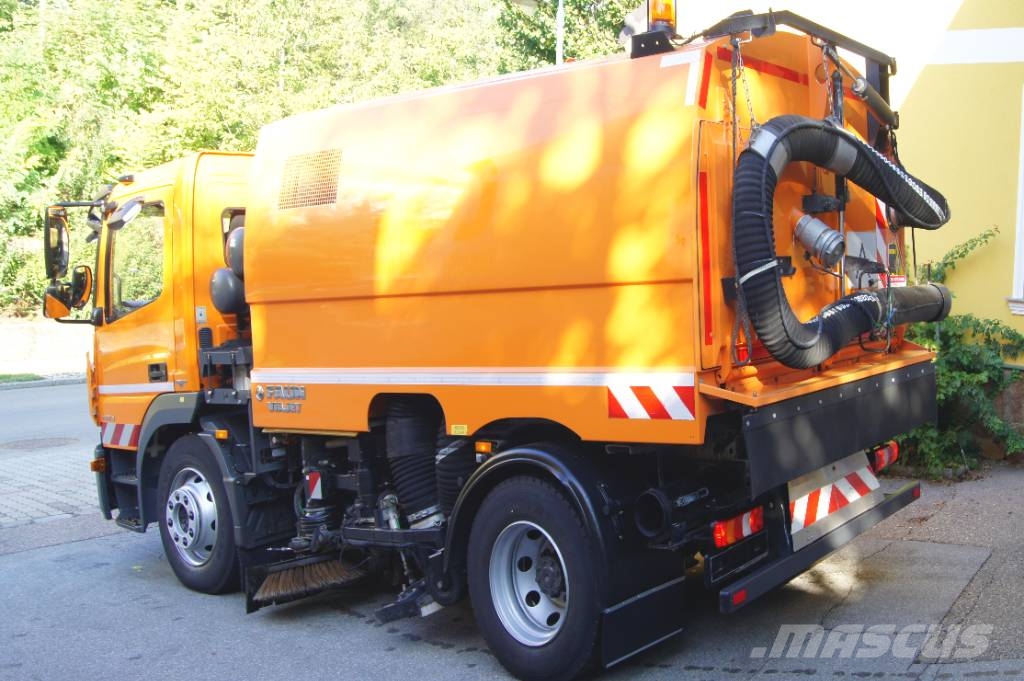 Mercedes-Benz ATEGO 1324/E 6/TÜV/FAUN Viajet 6 R+L+H Aufbaumotor Camión de barrendero