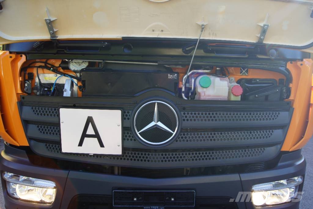 Mercedes-Benz ATEGO 1324/E 6/TÜV/FAUN Viajet 6 R+L+H Aufbaumotor Camión de barrendero