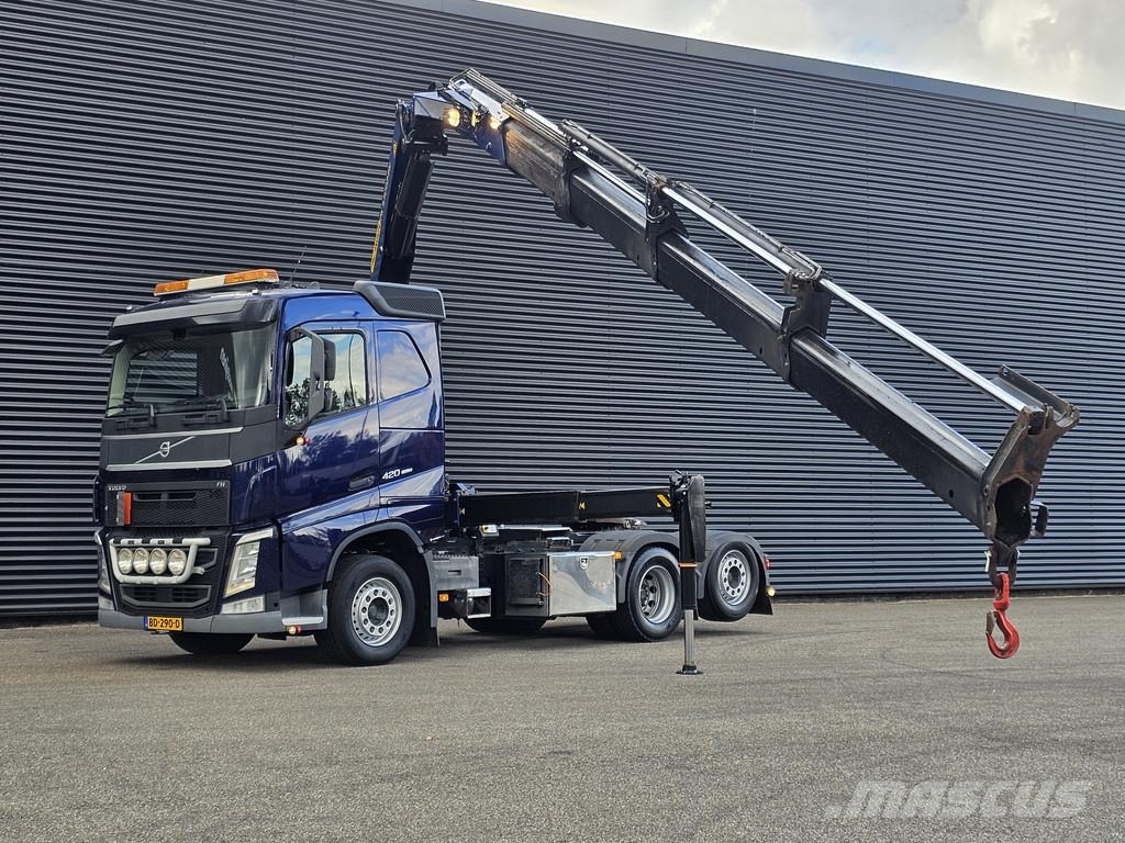 Volvo FH 420 6x2/ PALFINGER 33 tm CRANE / KRAN Седельные тягачи