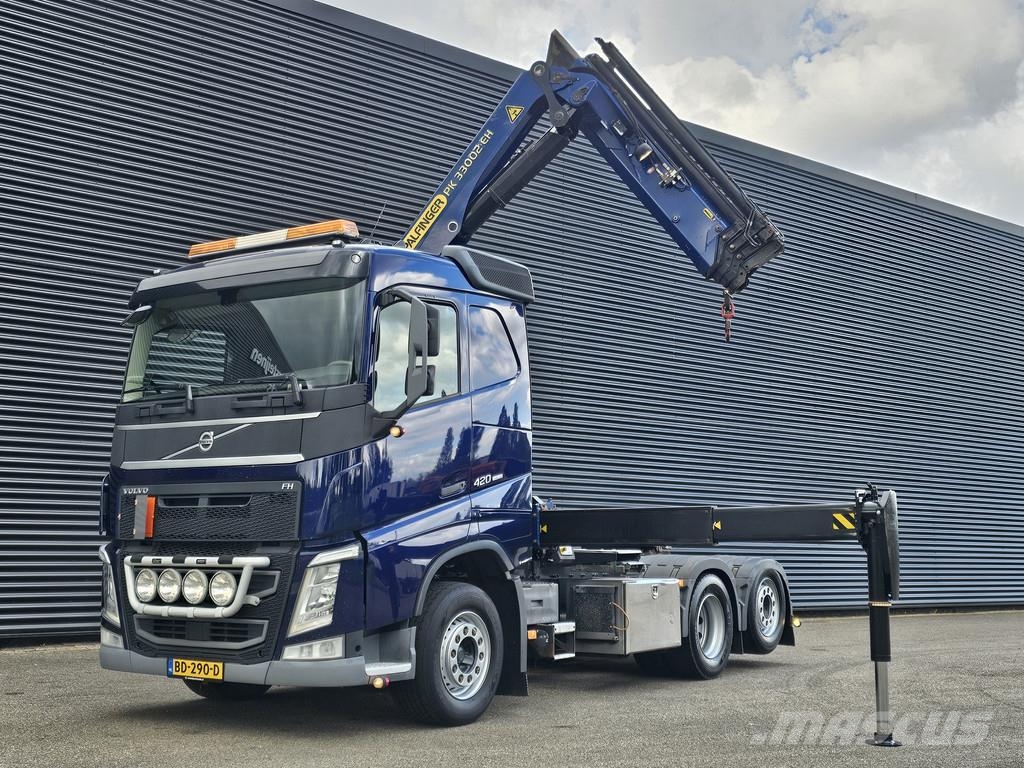 Volvo FH 420 6x2/ PALFINGER 33 tm CRANE / KRAN Седельные тягачи