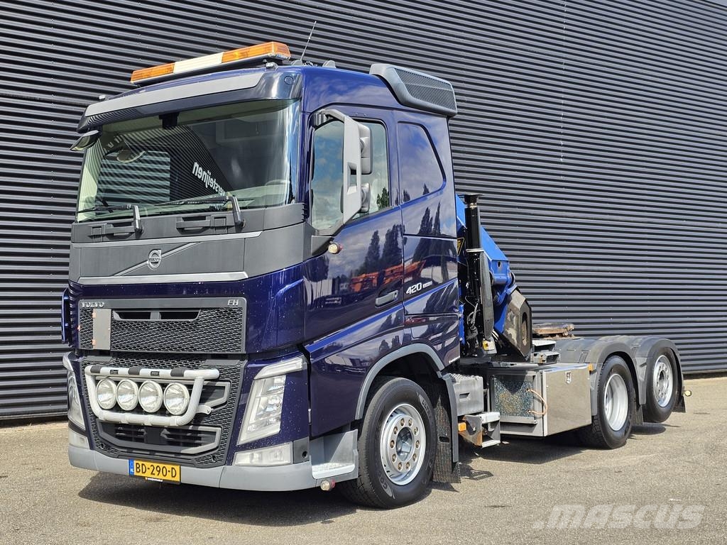Volvo FH 420 6x2/ PALFINGER 33 tm CRANE / KRAN Седельные тягачи