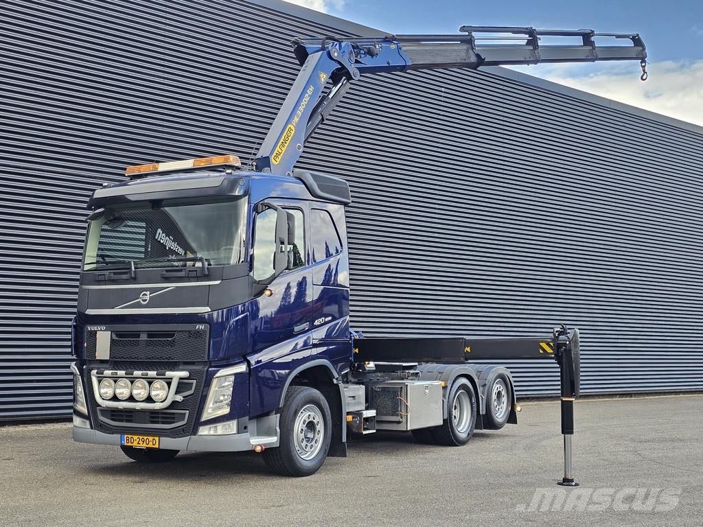 Volvo FH 420 6x2/ PALFINGER 33 tm CRANE / KRAN Седельные тягачи