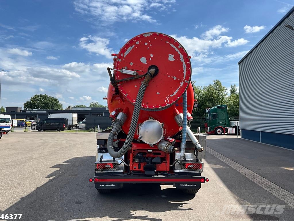 Scania P 450 XT 6x4 Euro 6 Kaiser 15m³ Vacuum/Saug Camion autospurgo