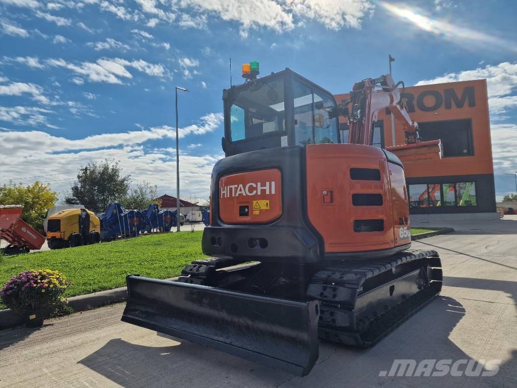 Hitachi ZX 65 USB-6, 2023, 1.208h, Quick hitch+3 Buckets