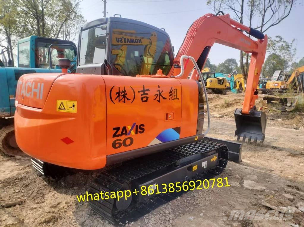 Hitachi ZX 60 Mini bagri <7t
