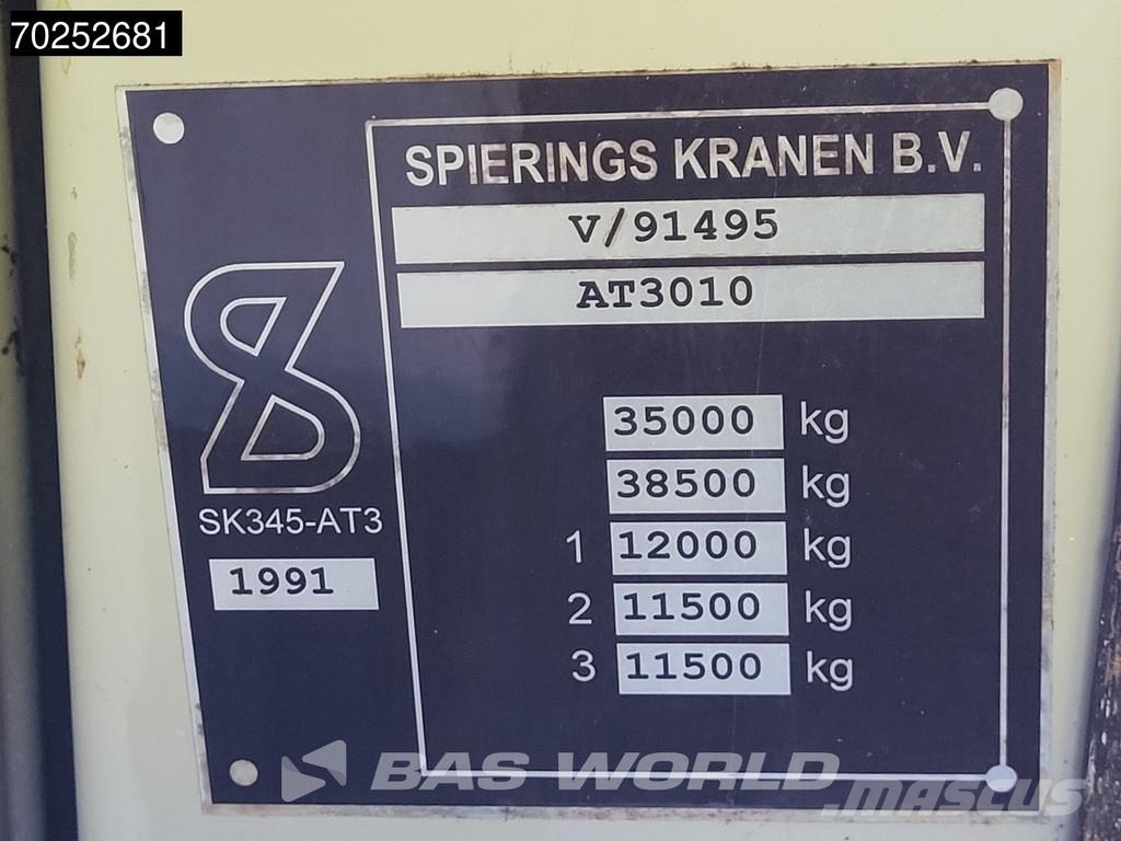 Spierings SK345-AT3 رافعات الطرق الوعرة