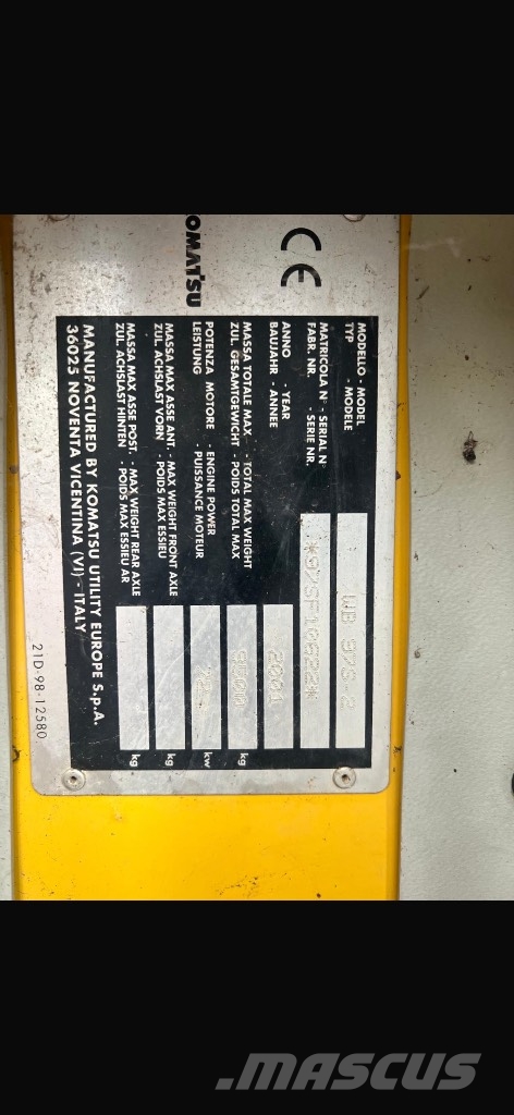 Komatsu WB 97 S-2 Buldoexcavatoare